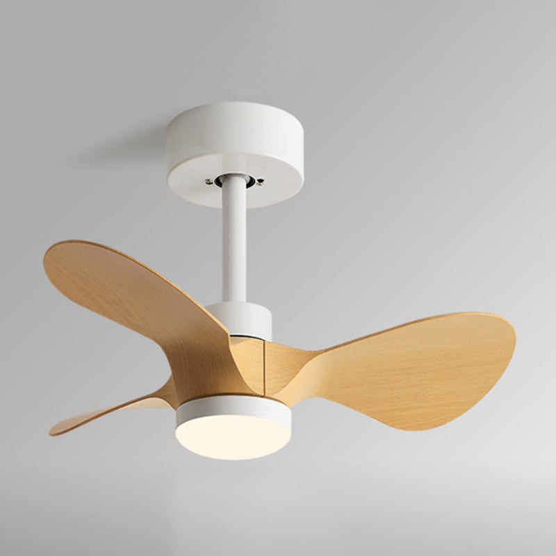 Metal Fan Shape Ceiling Fan Kid Style Single-Light Ceiling Fans Fixtures