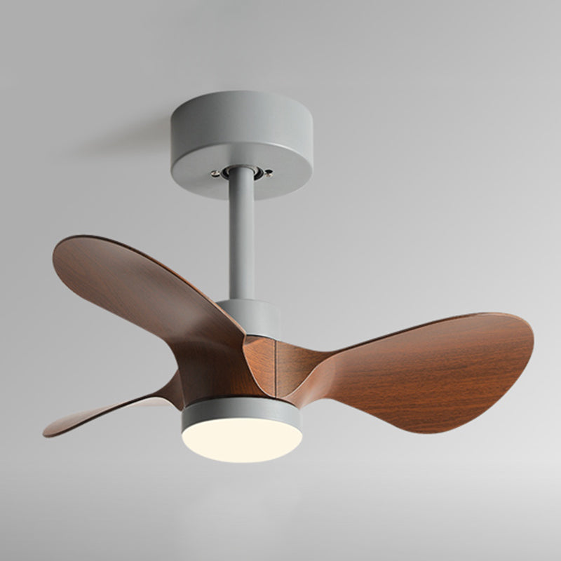 Metal Fan Shape Ceiling Fan Kid Style Single-Light Ceiling Fans Fixtures