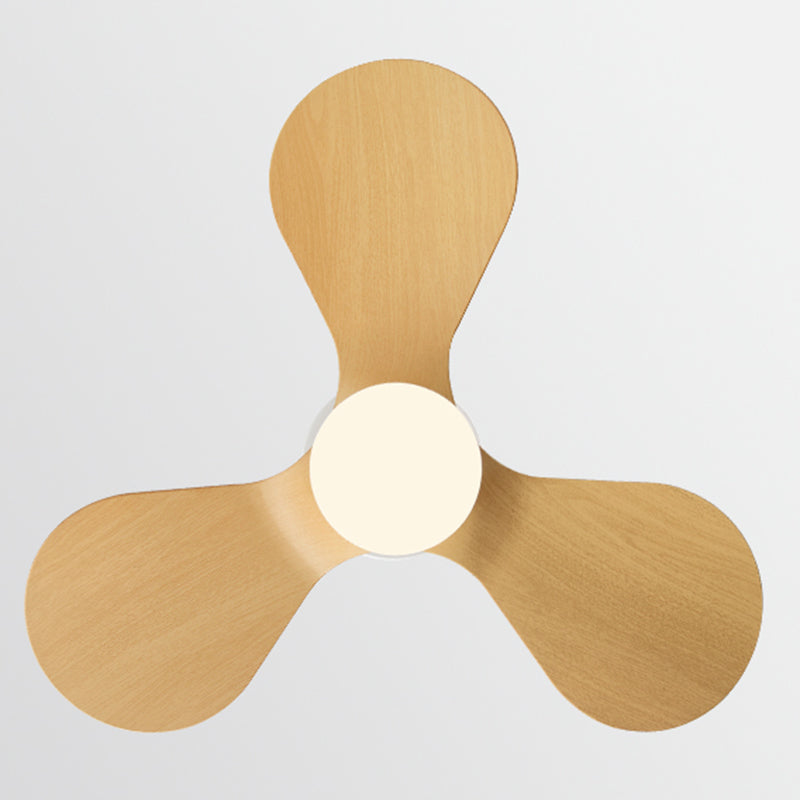 Metal Fan Shape Ceiling Fan Kid Style Single-Light Ceiling Fans Fixtures