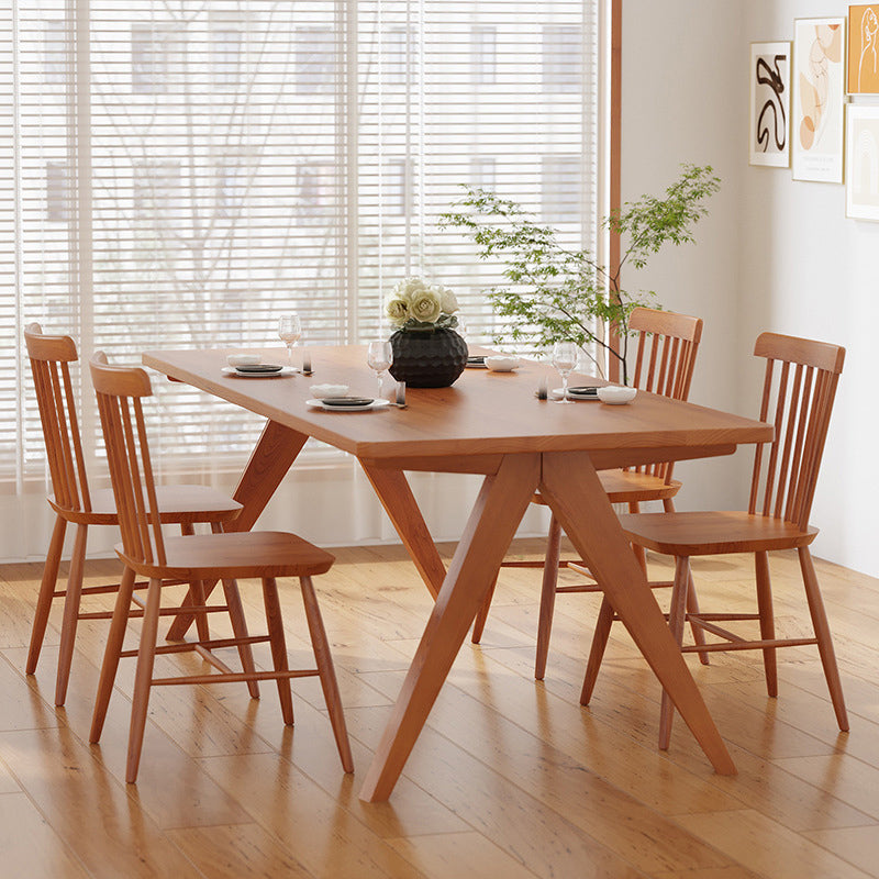 Dining Room Dinner Kitchen Table Pine Solid Wood Dining Table
