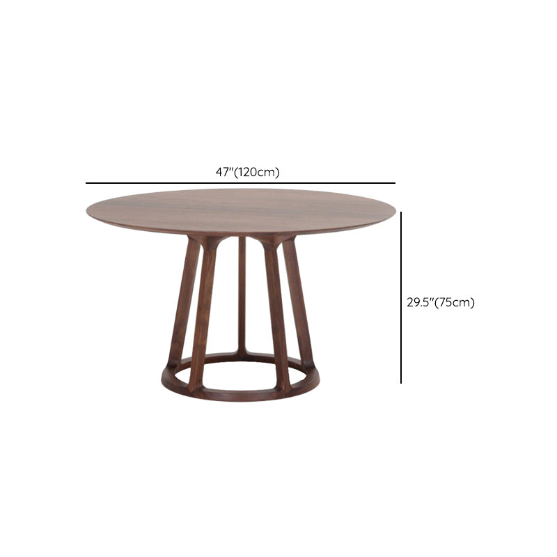 Dining Room Dinner Kitchen Table Solid Wood Round Dining Table