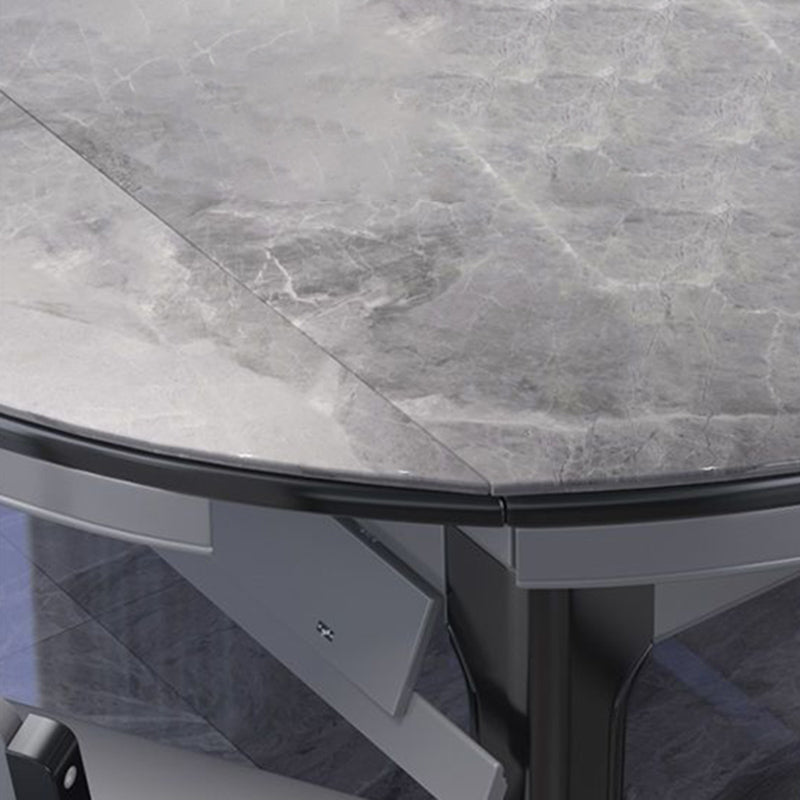 Modern 4 Legs Dining Table Extendable Dining Table for Kitchen