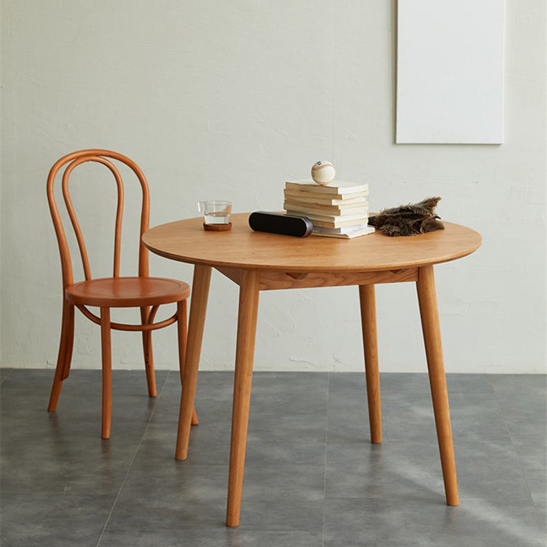 Dining Room Dinner Kitchen Table Round Solid Wood Dining Table