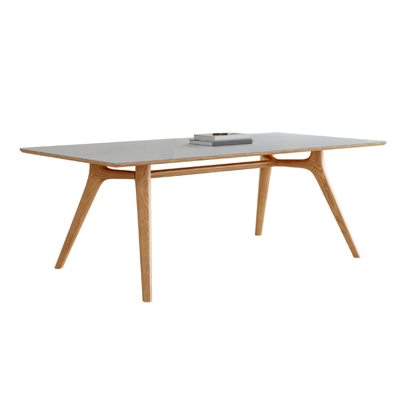 Nordic Dining Room Set 1/4/5/6/7 Pcs Wood Dining Table and Chairs