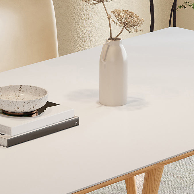 Nordic Dining Room Set 1/4/5/6/7 Pcs Wood Dining Table and Chairs