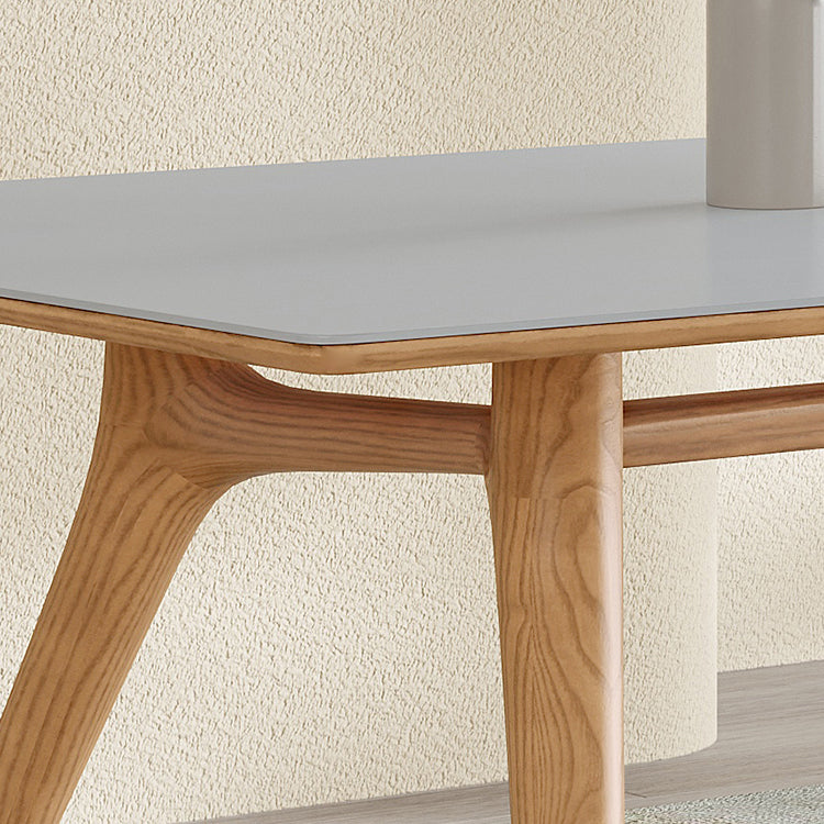 Nordic Dining Room Set 1/4/5/6/7 Pcs Wood Dining Table and Chairs