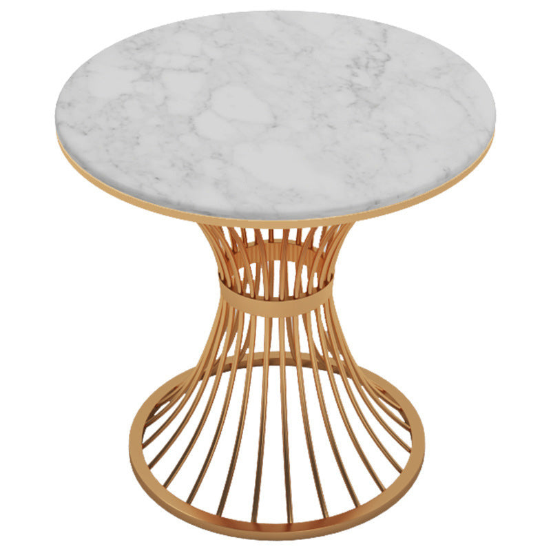 Modern Dining Set for Home 1/2/3/4/5 Pcs Round Dining Table Set with Padded Chairs