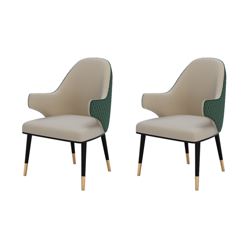 Modern Dining Set for Home 1/2/3/4/5 Pcs Round Dining Table Set with Padded Chairs