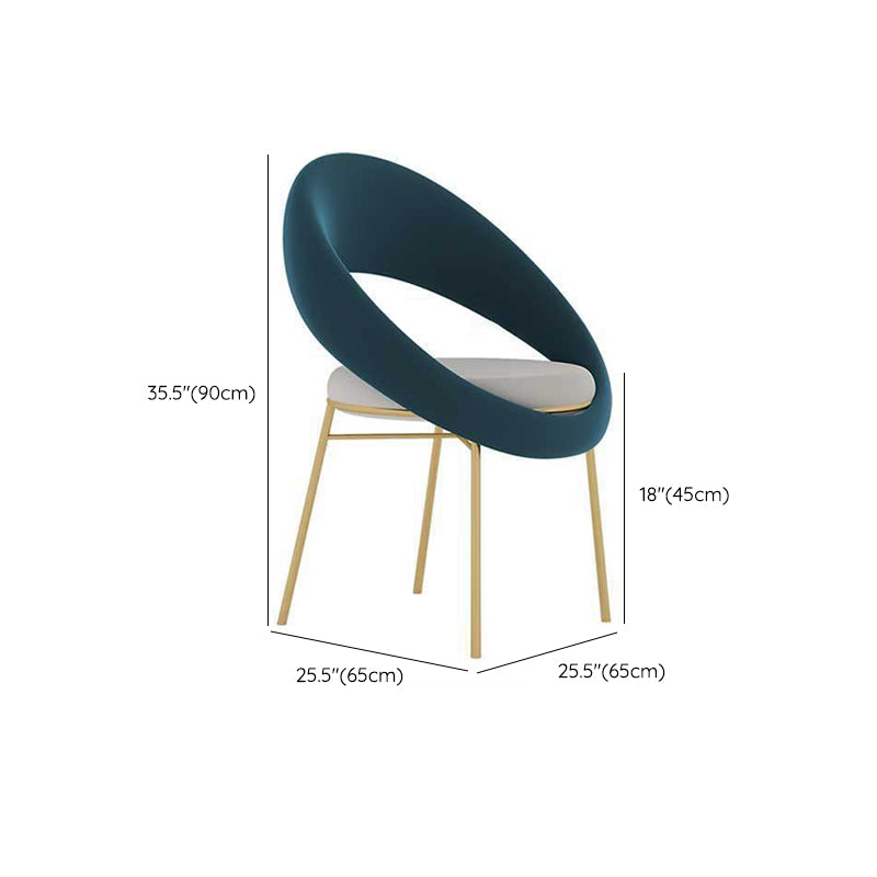 Round Dining Set for Kitchen 1/2/4/5 Pcs Glossy White Dinette Table Set