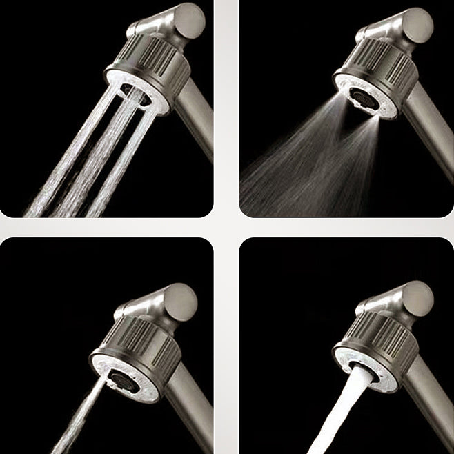Deck Mounted Copper Tub Faucet Low Arc Robotic Arm Profile Faucet