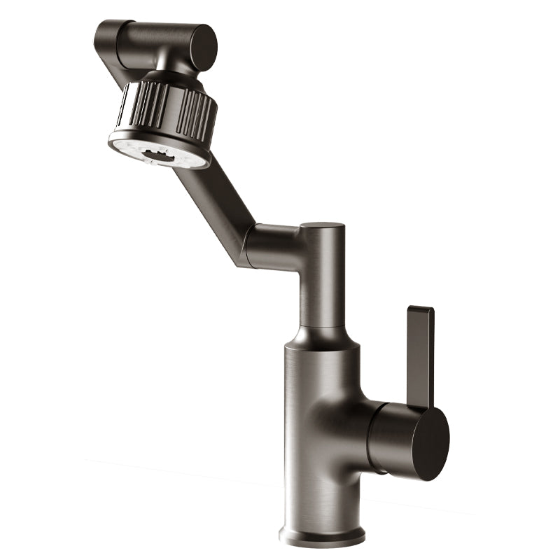 Deck Mounted Copper Tub Faucet Low Arc Robotic Arm Profile Faucet