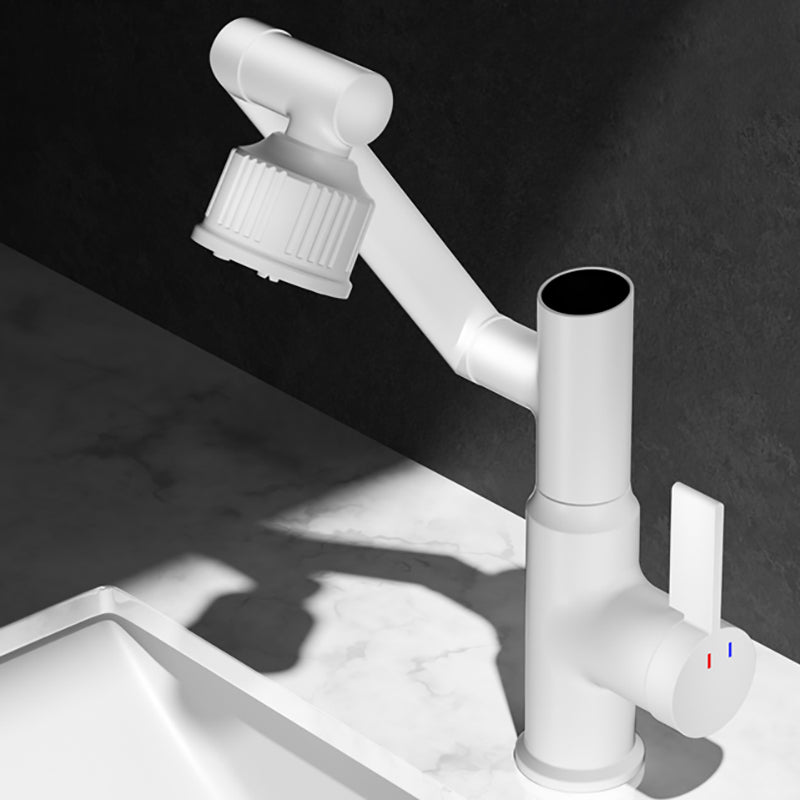 Deck Mounted Copper Tub Faucet Low Arc Robotic Arm Profile Faucet