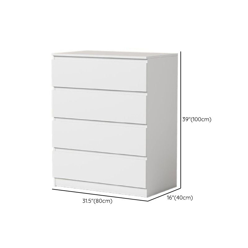 Ultra Modern Horizontal Double Dresser Wood Storage Chest Dresser for Bedroom