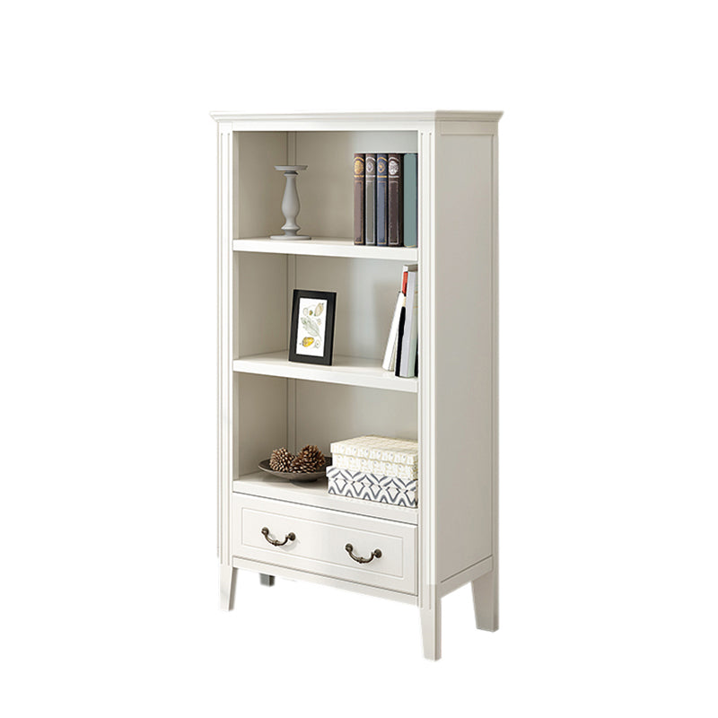 Modern Style Closed Back Bookshelf Standard Wooden Bookcase for Study Room