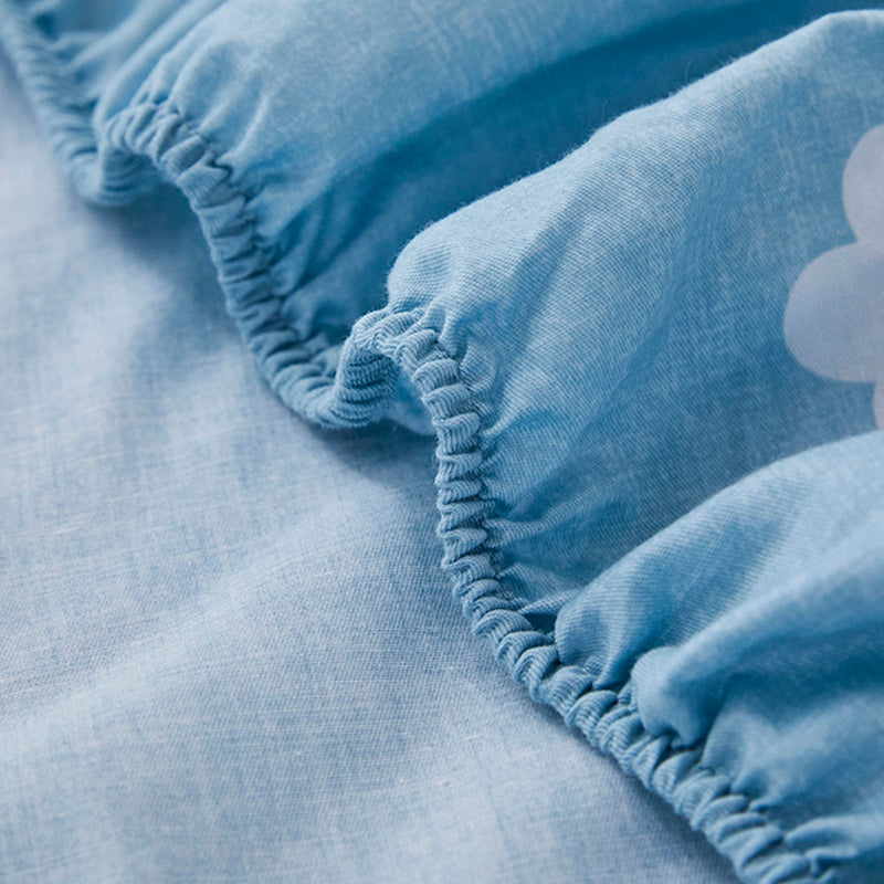 Extra Deep Pocket Microfiber Bed Sheet Wrinkle Resistant Bed Sheet Set