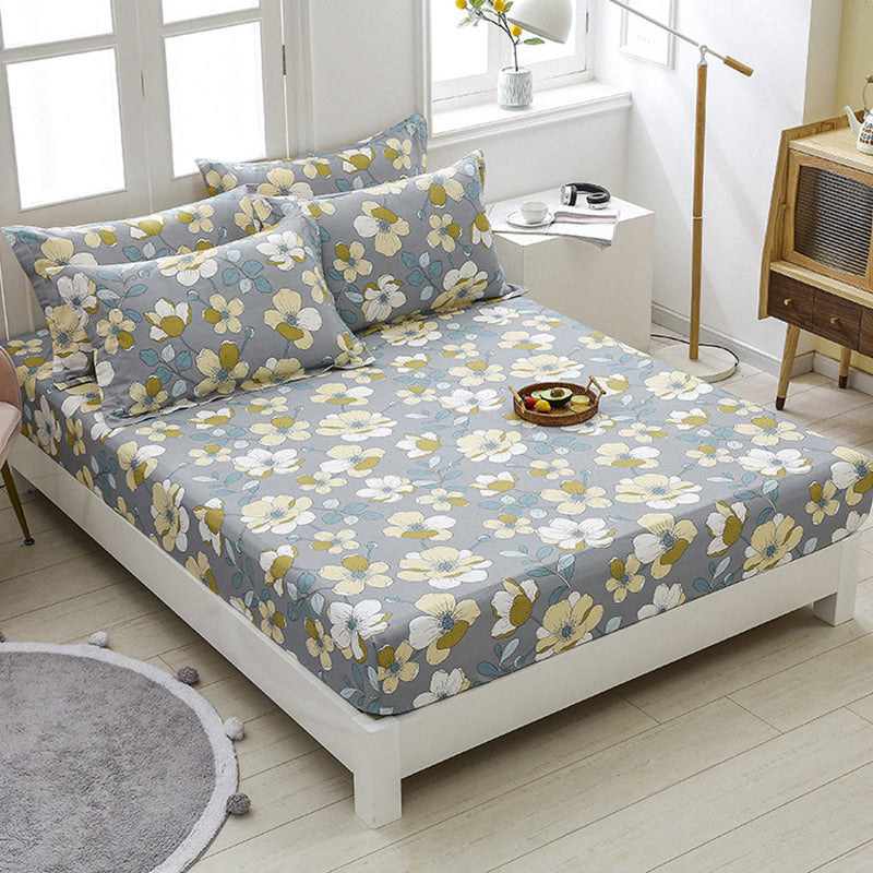 Extra Deep Pocket Microfiber Bed Sheet Wrinkle Resistant Bed Sheet Set