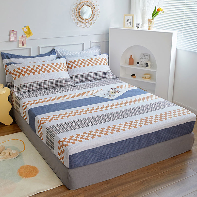 Extra Deep Pocket Microfiber Bed Sheet Wrinkle Resistant Bed Sheet Set