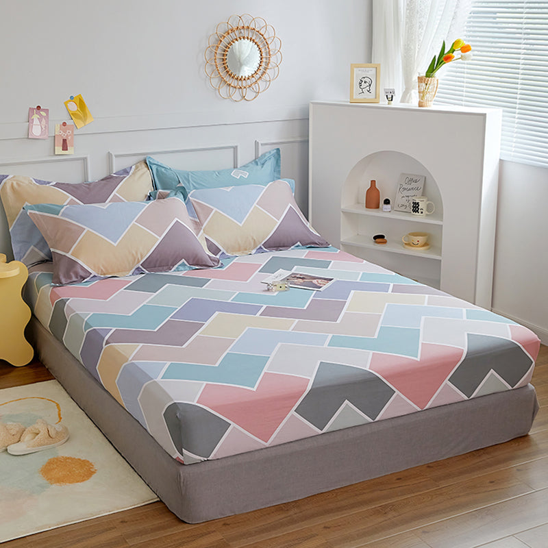 Extra Deep Pocket Microfiber Bed Sheet Wrinkle Resistant Bed Sheet Set