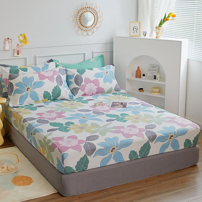 Extra Deep Pocket Microfiber Bed Sheet Wrinkle Resistant Bed Sheet Set