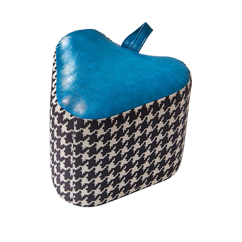 Color Block Fabric Standard Stool Modern Simple Upholstered Ottoman