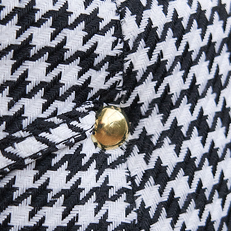 Solid Color Fabric Standard Stool Modern Style Simple Round Stool