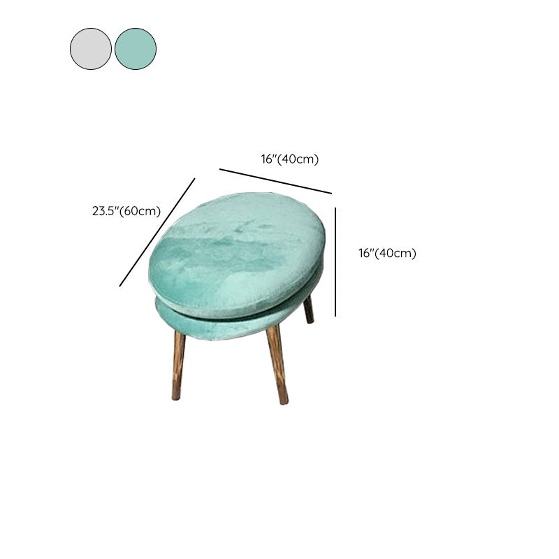 Glam Style Sofa Rocking Chair Mother Feeding Rocking Chair with Ottoman