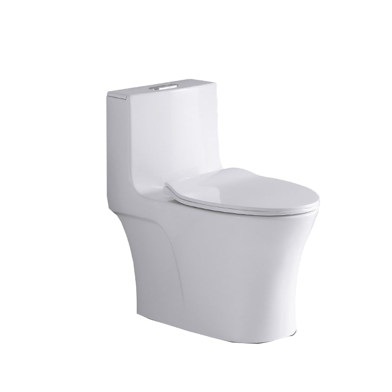 Traditional Ceramic Flush Toilet Seat Included Urine Toilet for Bathroom
