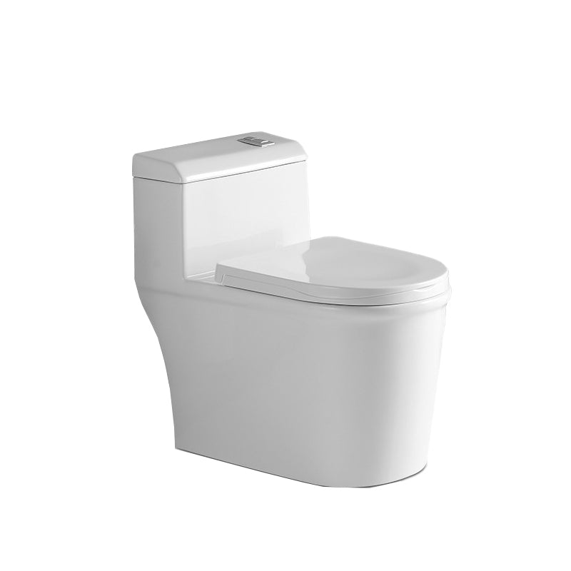 Traditional Ceramic Flush Toilet Seat Included Urine Toilet for Bathroom