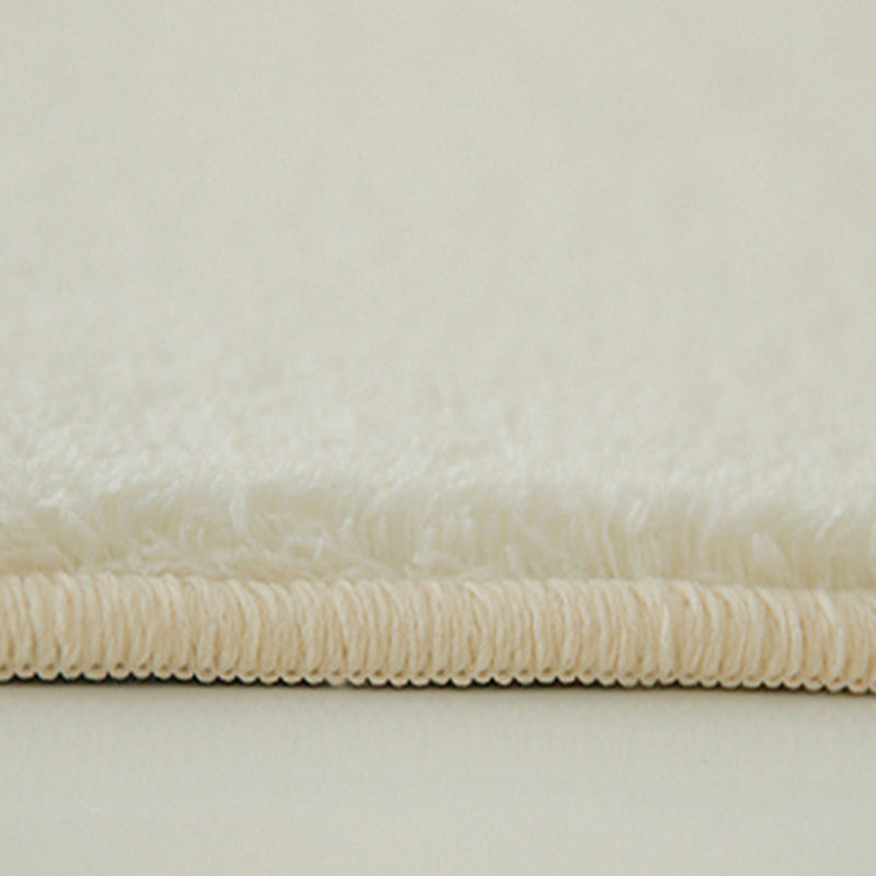 Beige Modern Rug Line Polyester Indoor Rug Washable Rug for Drawing Room