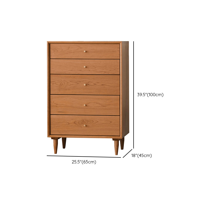 Modernism Storage Chest Dresser Solid Wood Dresser with 5/6/9 Drawers for Bedroom
