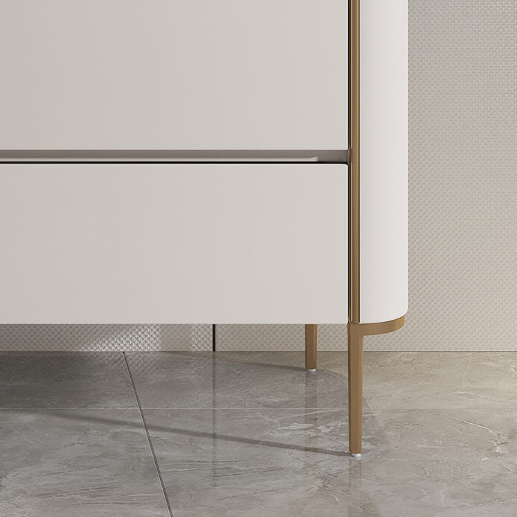 Classic Glam Dresser Stone Storage Chest Dresser with 3/6 Drawers , 15.6 Inch W