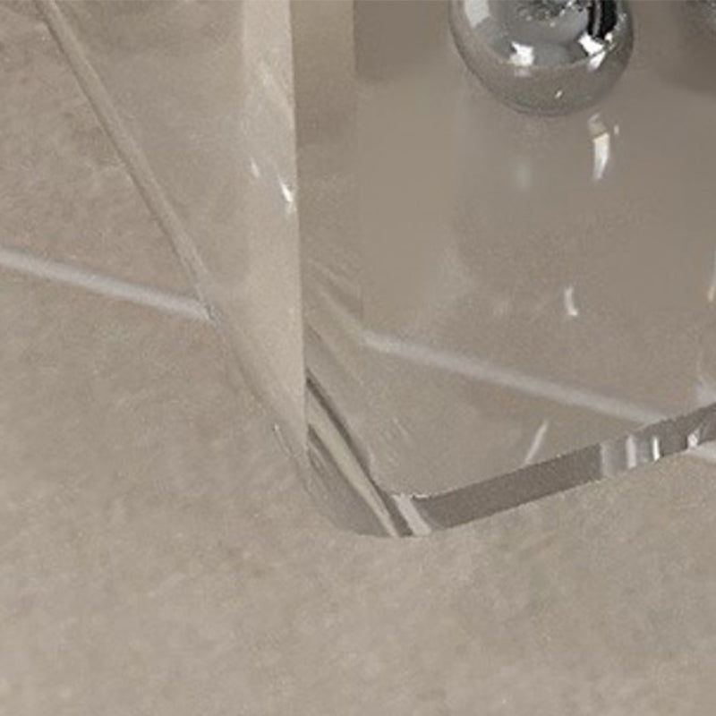 Contemporary Acrylic Side Table Square Sofa Side Accent Table