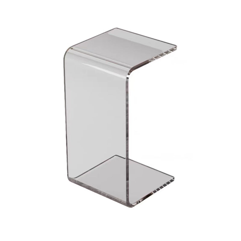 Contemporary Acrylic Side Table Square Sofa Side Accent Table