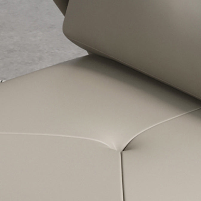 Industrial Solid Color Slipper Chair Basic Four Leg Slipper Chair for Living Room