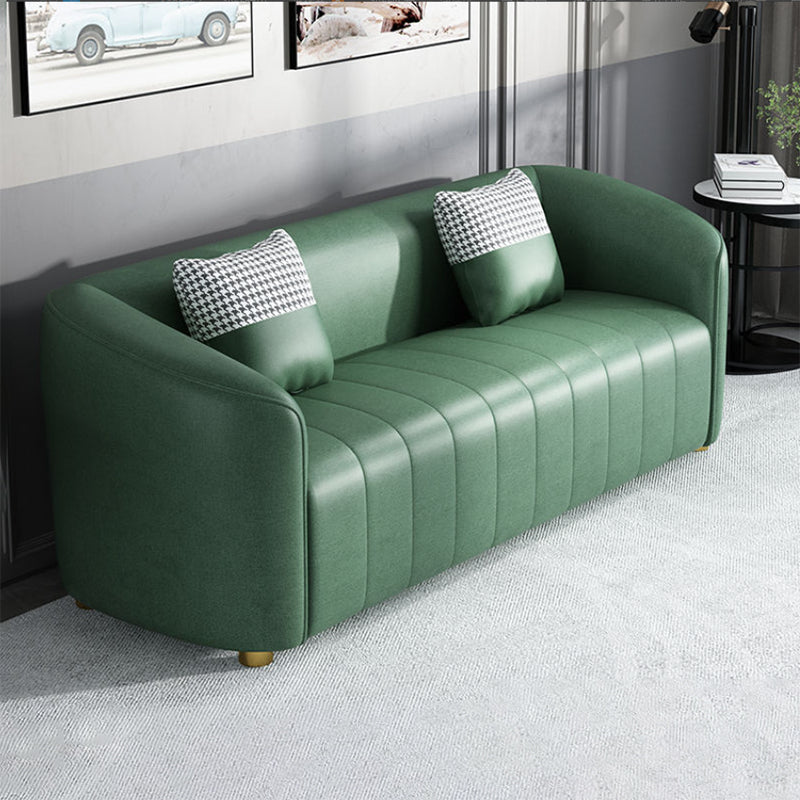Contemporary Seating Cushions Tuxedo Arm Living Room Standard Settee