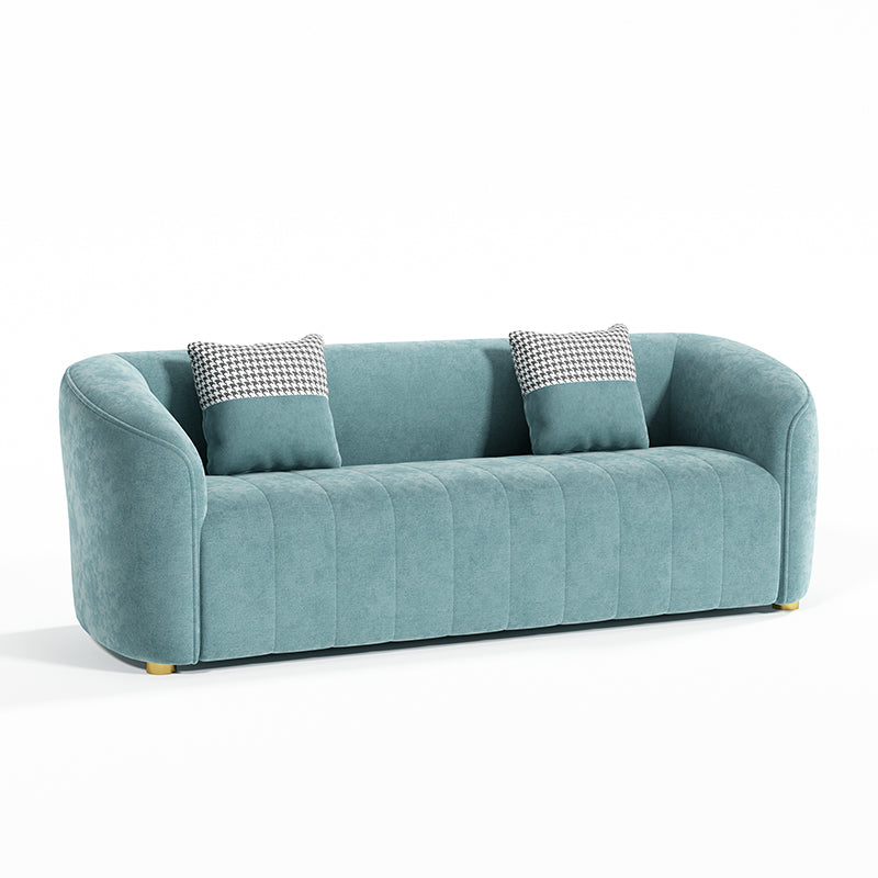 Contemporary Seating Cushions Tuxedo Arm Living Room Standard Settee
