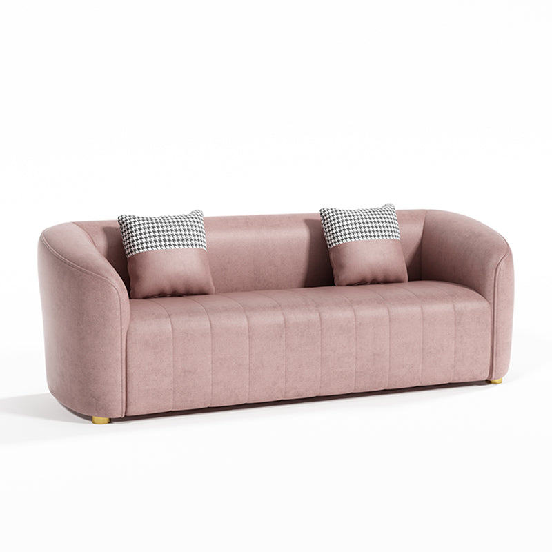 Contemporary Seating Cushions Tuxedo Arm Living Room Standard Settee