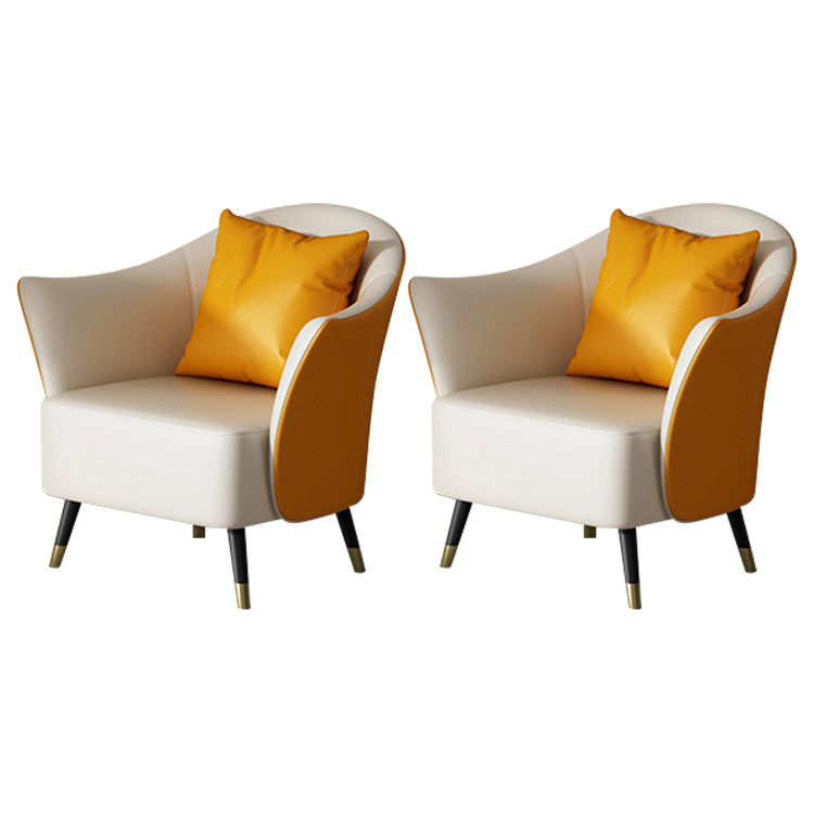 Metal Glam Dining Set with Padded Chairs 1/2/3/5 Pcs White Stone Dining Table Set