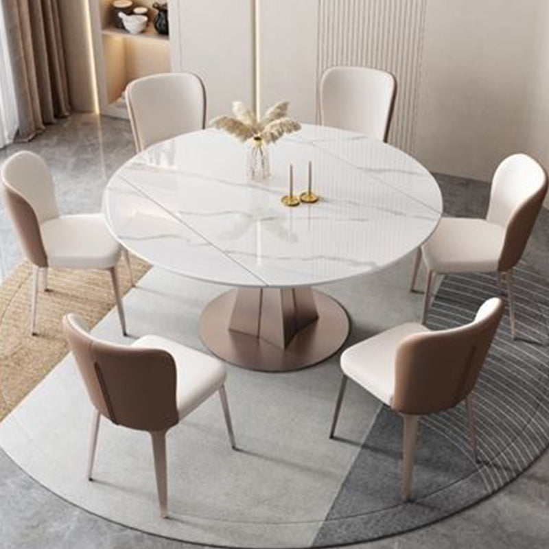 Sintered Stone Top Room Table Glam Dining Table for Dining Room