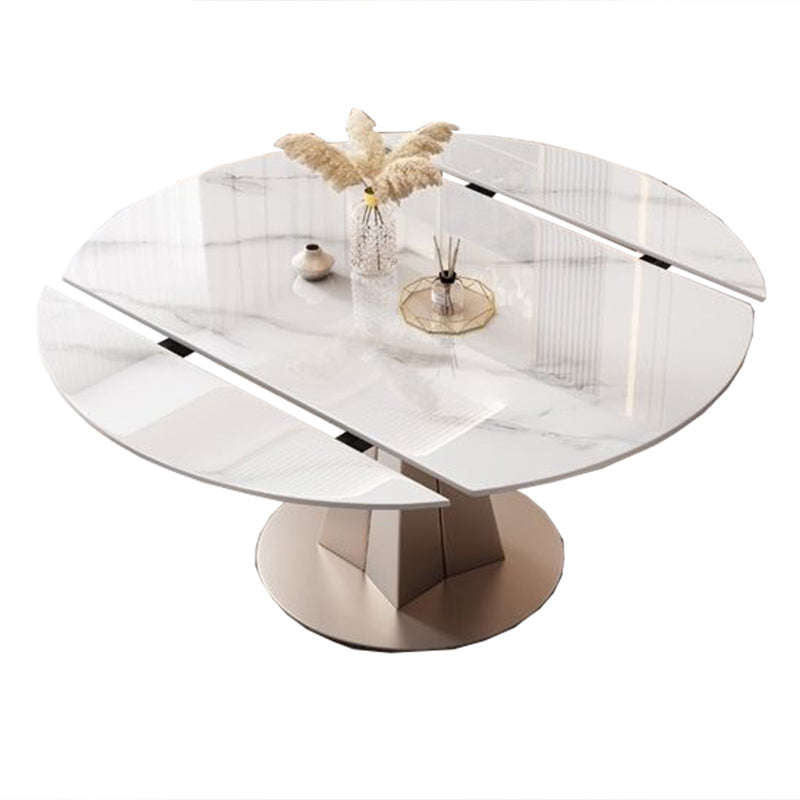 Sintered Stone Top Room Table Glam Dining Table for Dining Room