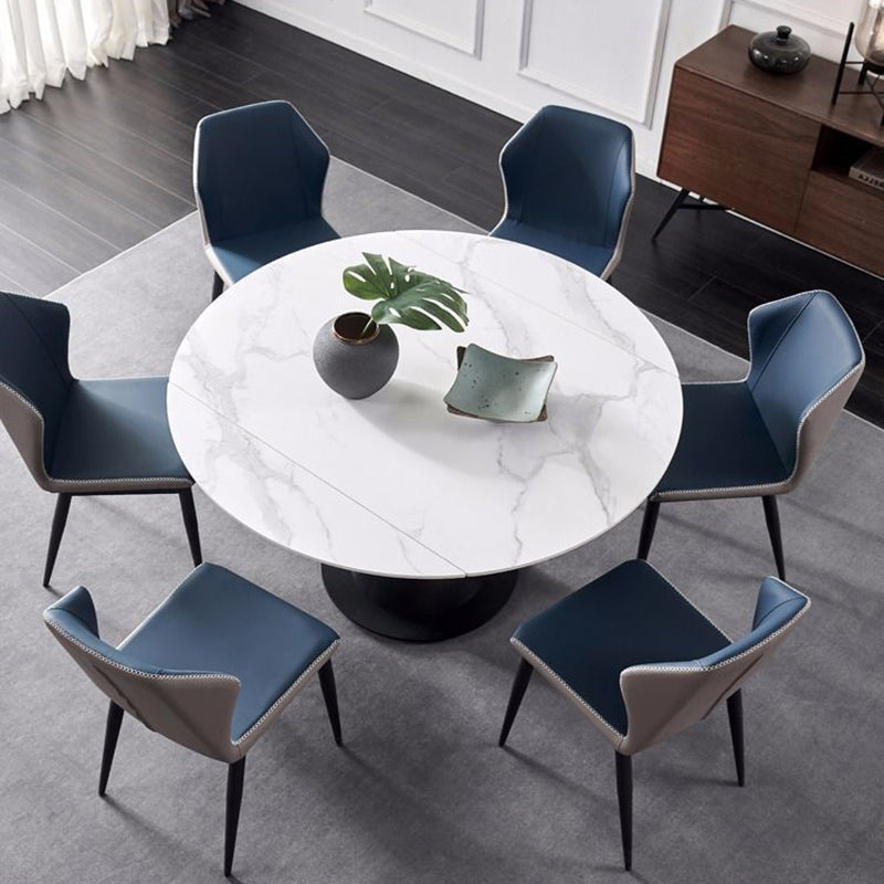 Sintered Stone Top Dining Table Round Dining Table for Dining Room