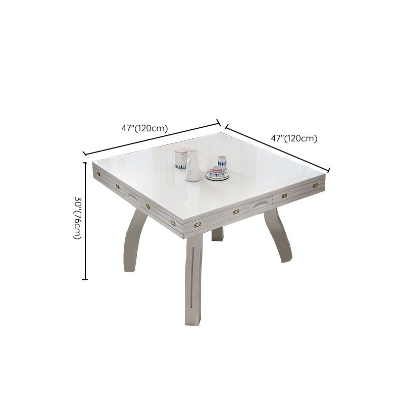 Solid Wood Dining Table Extendable Dining Table for Dining Room
