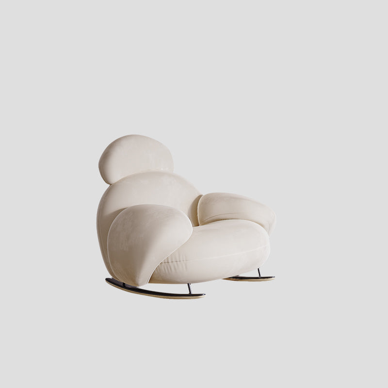 Contemporary Velet Seating Tufted Back Square Arm Sofa for Living Room