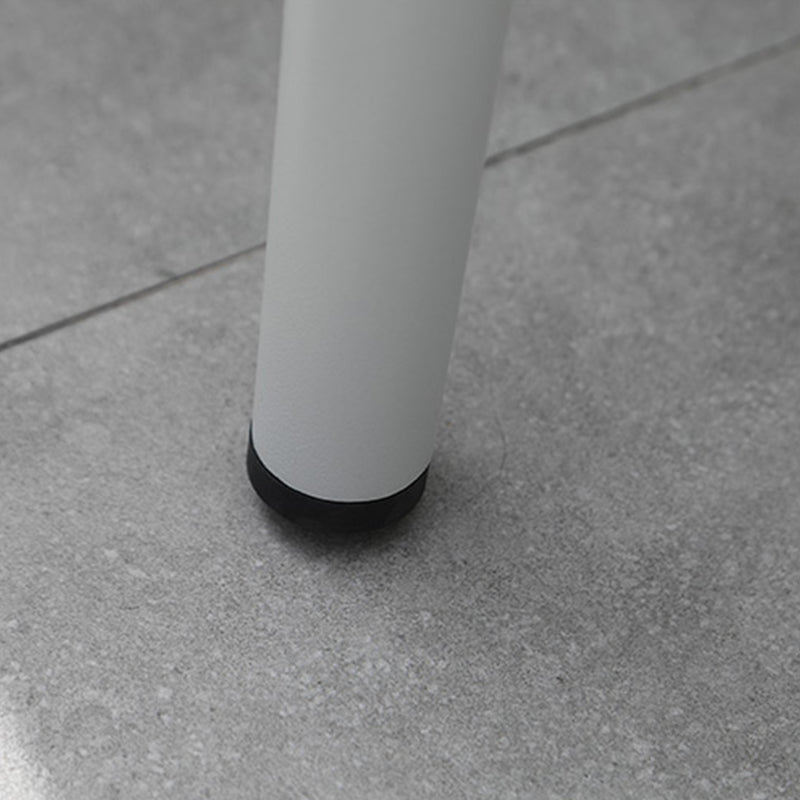 Industrial Armchair Open Back Metal Patio Dining Chair with Arm