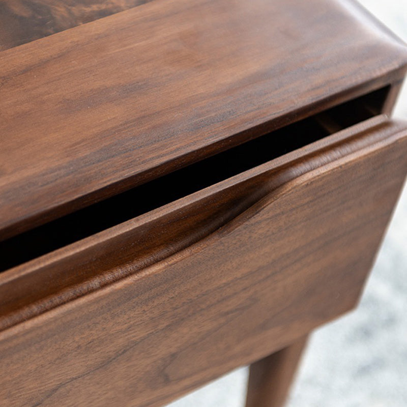 Rectangle Bunching Tables Solid Wood Coffee or End Table with Drawer