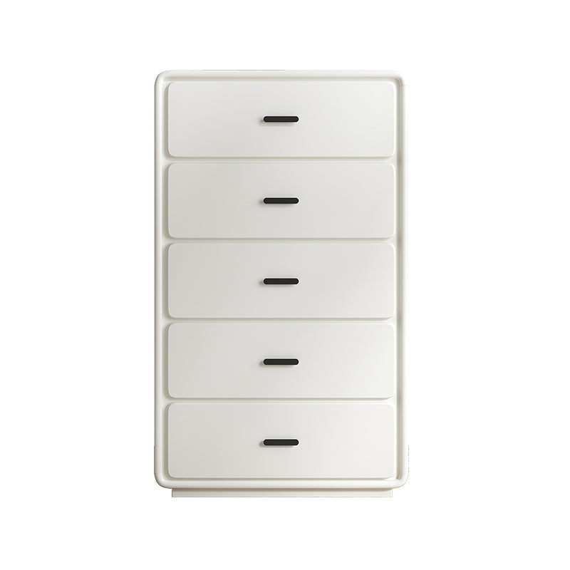 Contemporary Rectangle Accent Chest Wood Soft Close Drawers Storage Cabinet