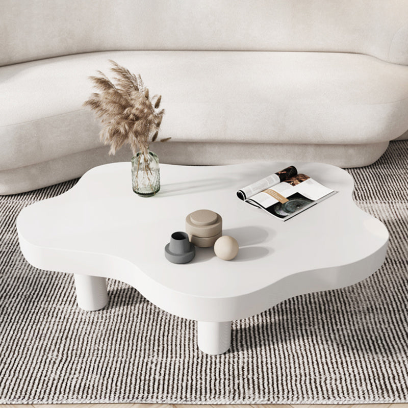 3 Legs Bunching Tables Geometric Solid Wood Coffee or End Table