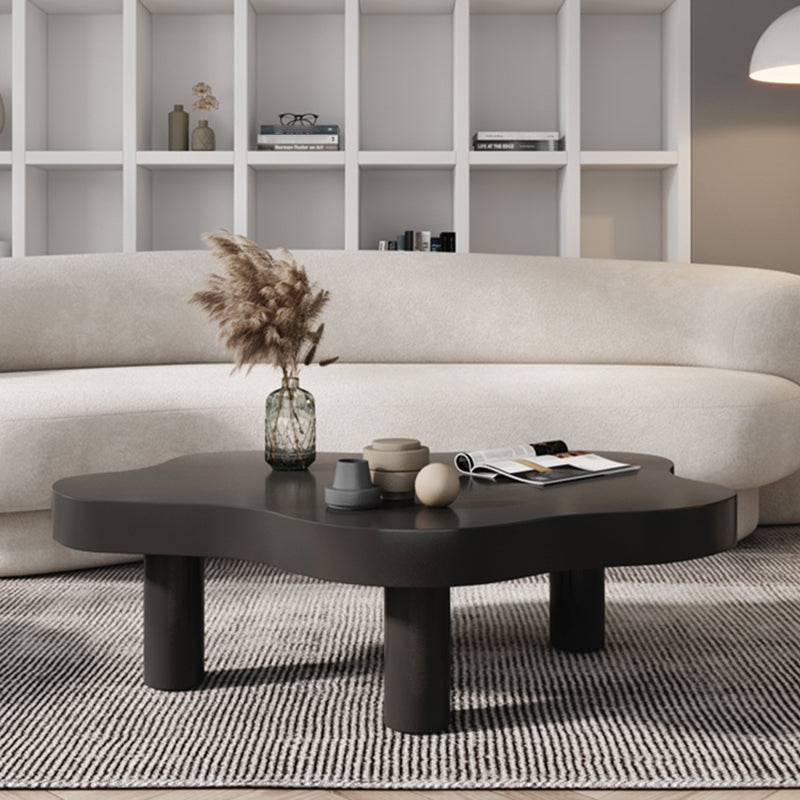 3 Legs Bunching Tables Geometric Solid Wood Coffee or End Table