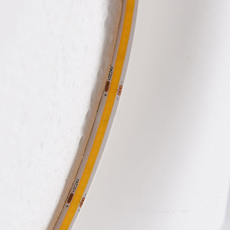 1 Light Circular Wall Mounted Lamps Modern Gypsum Wall Mount Lamp