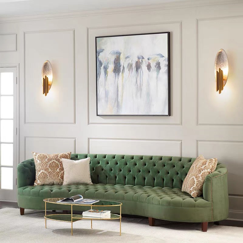 2-Light Geometric Wall Mounted Lamps Modern Resin Wall Mount Lamp